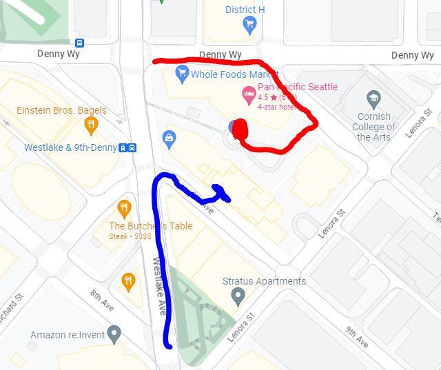 Parking Map Drawing